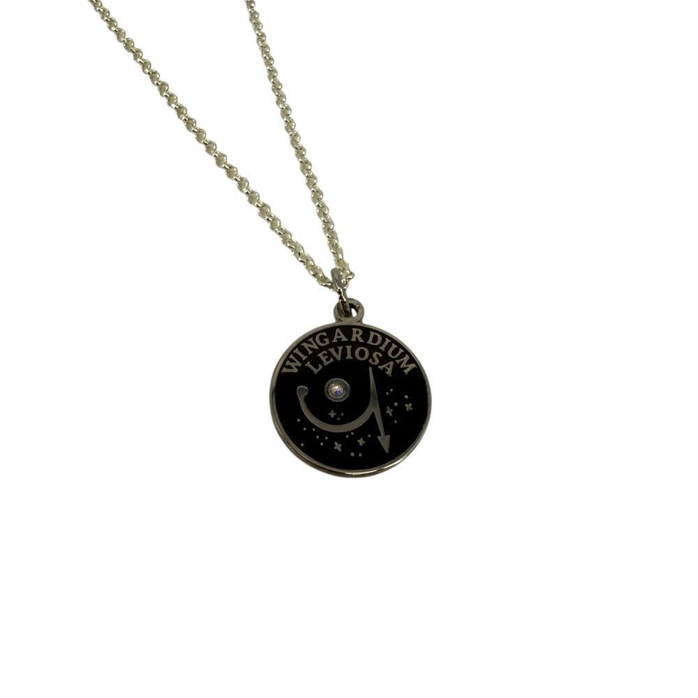 Harry Potter‎ Necklace Wingardium Leviosa 22” Adjustable Sterling Silver - Picture 6 of 10